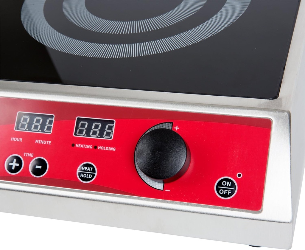 Avantco IC1800 Countertop Induction Range / Cooker - 120V, 1800W