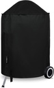 22 Inch Grill Cover for Weber Kettle Charcoal, Waterproof and Heavy Duty BBQ Covers with Fade Resistant