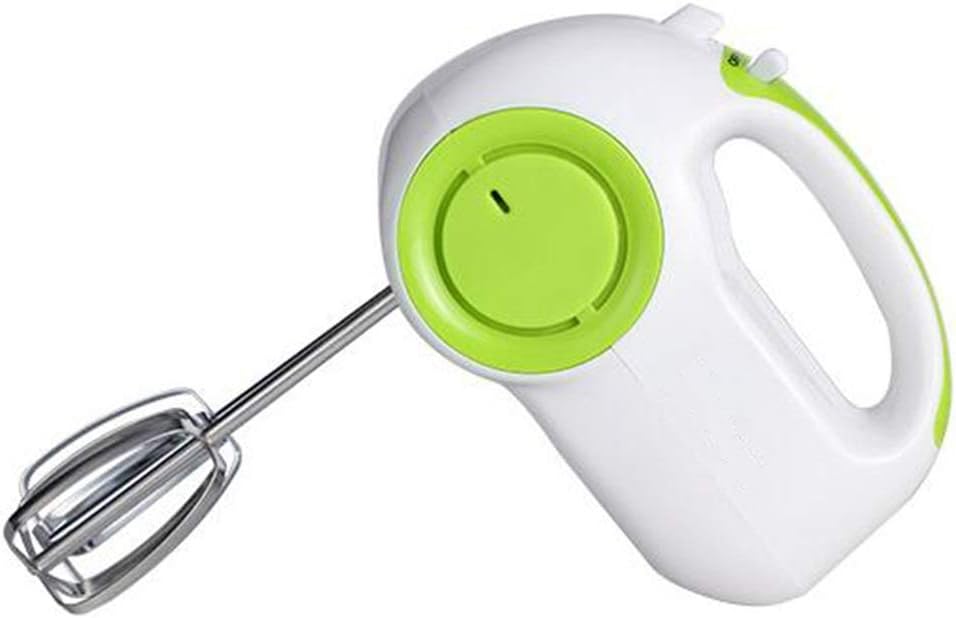 220V Multi-Function 5 Speed Control Adjustment Handheld Automatic Egg Beater Mixer Cake Baking Mixer Electric Kitchen Appliances (Green) (Green)