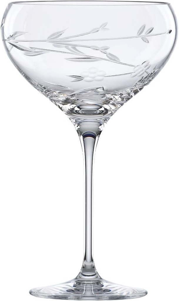 Lenox L Crystal Floral Bouquet Cocktail Glass