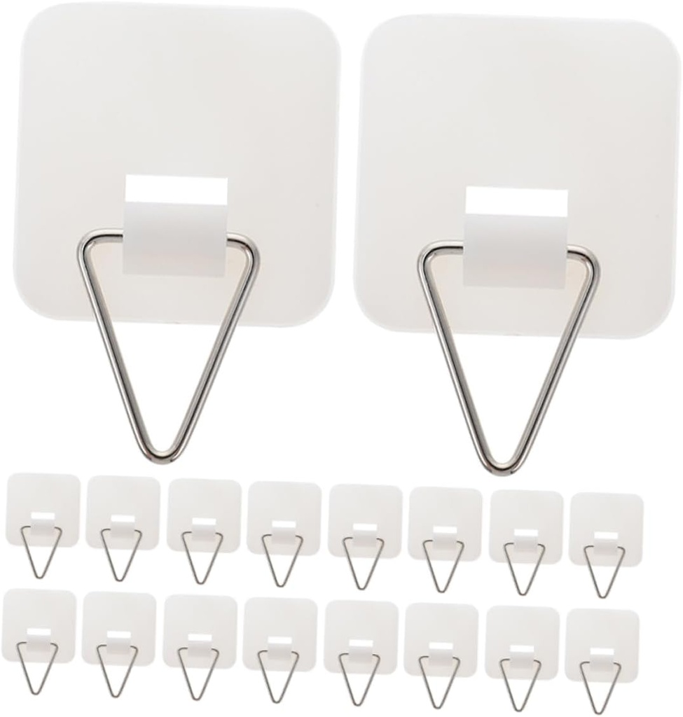 25pcs Heavy Duty Adhesive Plate Hangers for Wall Plate Holders Elegant Design Easy to Install
