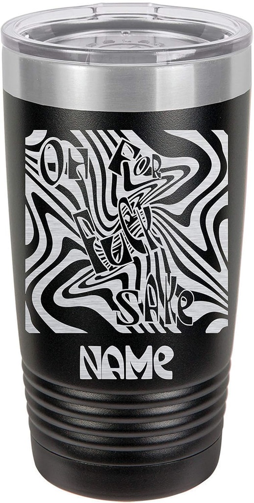 Oh for Fuck Sake Personalized Insulated Tumbler | Funny Adult Humor Gift, 20oz Engraved Metal Cup, Sarcasm Gift For Friend, Insulated Tumbler, Coffee Mug, Steel Bottle