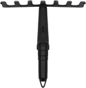 Zenport J4007 Soil Rake Attachment, Garden Multi Tool, Black