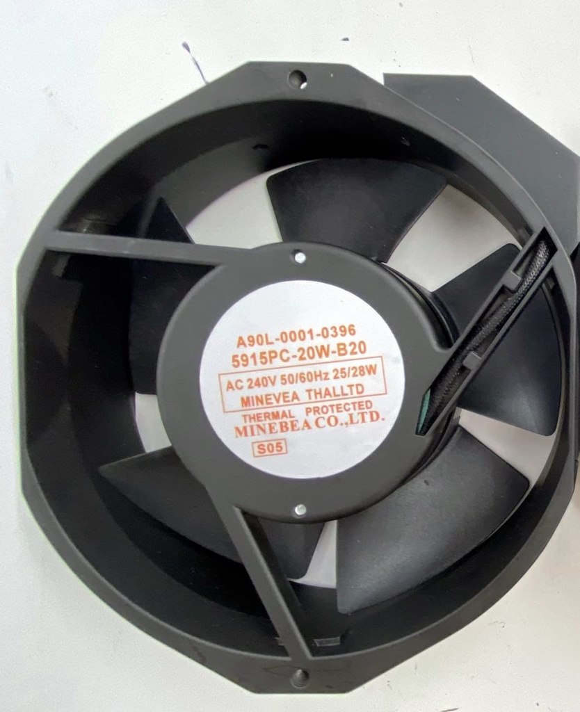 5915PC-20W-B20 Fan AC240V 25/28W 172×150×38mm Cabinet Fan