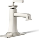 Kohler 27400-4-SN Riff® Single-Handle Bathroom Sink Faucet, 1.2 gpm, Vibrant Polished Nickel