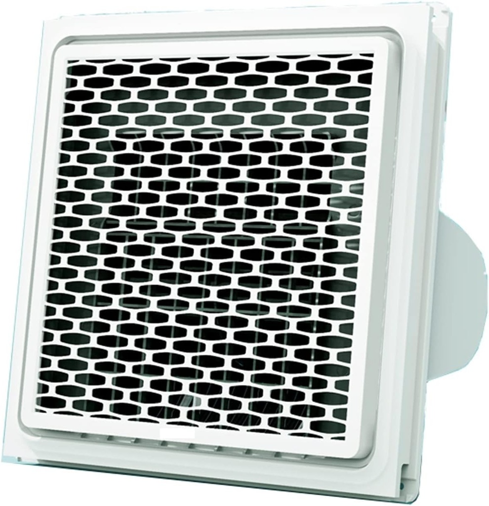 Ventilation Fan Integrated Ceiling Cooling Air Ventilator Fan Kitchen Embedded Silent Ventilating Fan 30×30CM Honeycomb Panel Aluminum Exhaust Fan,35W Ventilating Fan,