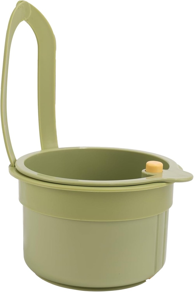 Faucet Hanging Strainer Basket, Hanging Kitchen Sink Strainer Basket with Press Dumping Design Practical Sink Food Catcher for Filtering Fruit Vegetable Waste