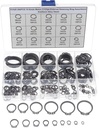 290PCS C-Clips External Retaining Ring Assortment Kit(Black Alloy Steel)