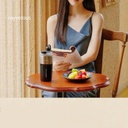 Portable Blender, Portable Juicer, USB Rechargable, Insulated Bottle