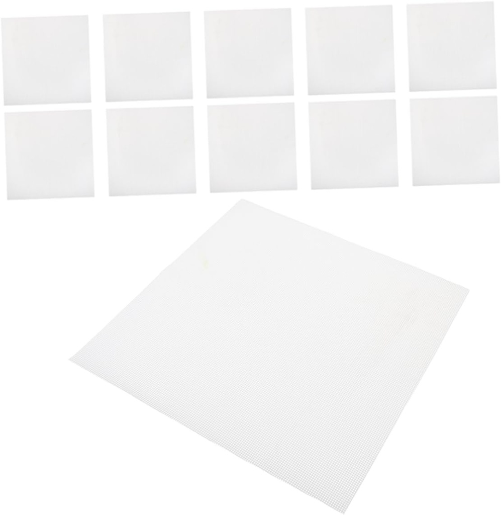 KICHOUSE 12pcs Non-stick Silicone Dehydrator Sheets Fruit Vegetable Drying Mats Oven Baking Mats Non Toxic Baking Liners for Home Kitchen