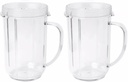 2X 16Oz Cup Mug for Magic Bullet 250w MB1001 Series Blender Juicer Mixer replacement part G_APOK