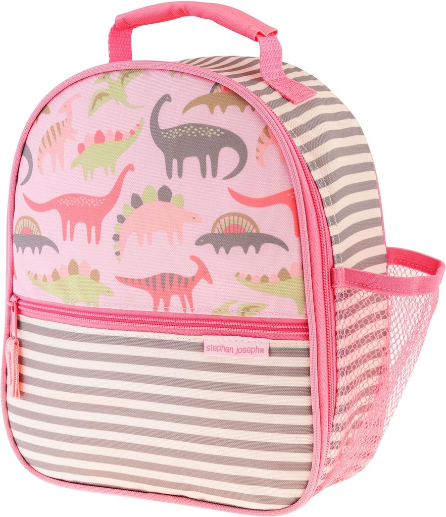 Stephen Joseph All Over Print Lunch Box, Pink Dino