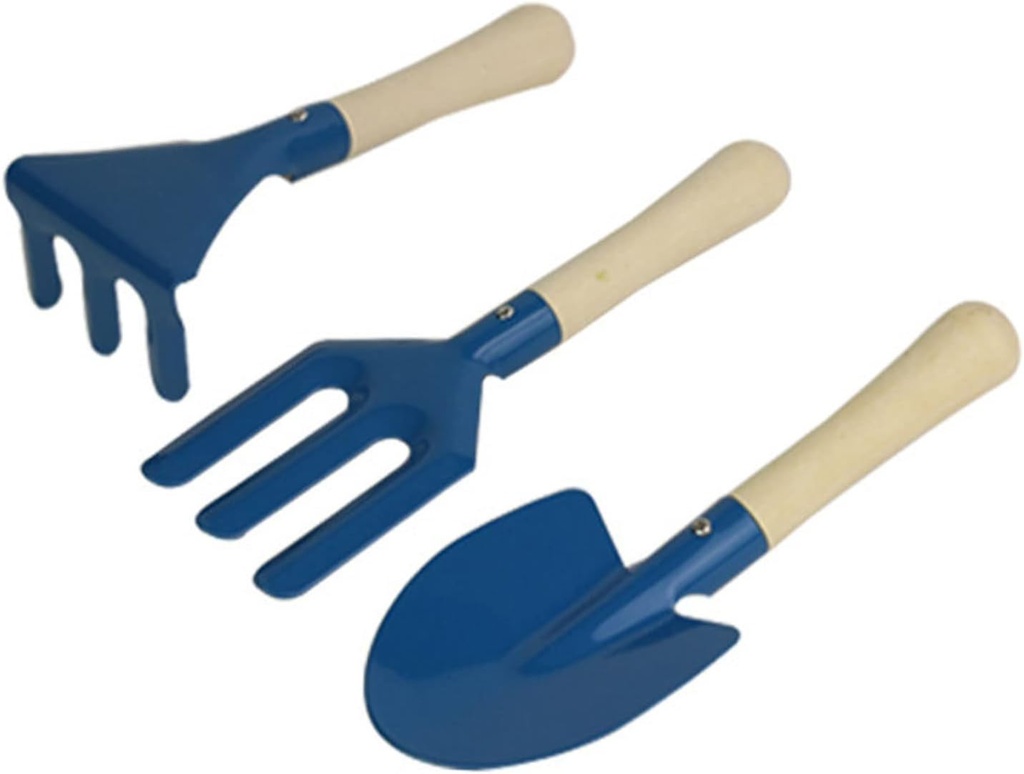 Garden Tools, Garden Tool Set,Duty Gardening Supplies, Multifunctional Portable Outdoor Gardening Hand Tools(Blue)