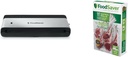FoodSaver Vacuum Sealing Machine and Bags Bundle | PowerVac Compact Vacuum Sealer + Custom Fit Bags