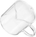 Mini Milk Creamer Cup Espresso Cup Shot Glass Handle Glass Pitcher for Tea Versatile Kitchen Tool