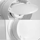 HAILM Ventilation Fans, Household Ventilation Fanventilation Extractor Windows And Walls Ventilation Fans for Kitchens, Bathrooms, Greenhouses, Garages. Thin Ceiling Mounted Fans,7inch
