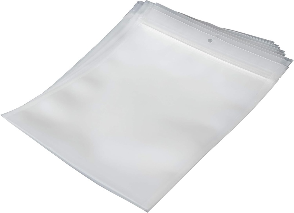 Vacuum Chamber Zipper Pouches - (6 x 11) - 4 Mil - 1000/CS - Bottom Fill with Hang-hole