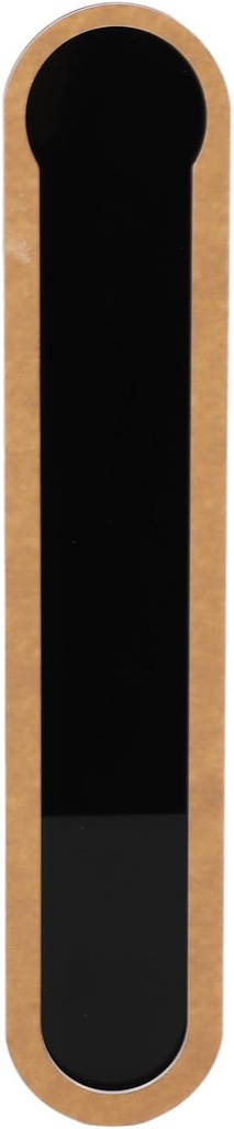 Coffee Pod Holder: Acrylic Coffee Capsules Organizer, Wall Hanging Storage for 6 Capsules, Black, Fits Kitchen Cabinet