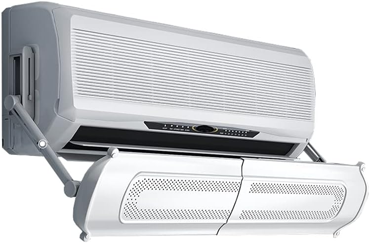 Air Conditioner Deflector Adjustable Windshield Prevent Direct Blowing Household air Baffle air-Conditioning Air Guide Cover (75 cm - 108 cm) 1 pcs (2 pcs)