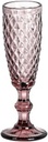 Drinking glasses Colored Tall Champagne Glass Embossed Juice Cup (Color : 2)