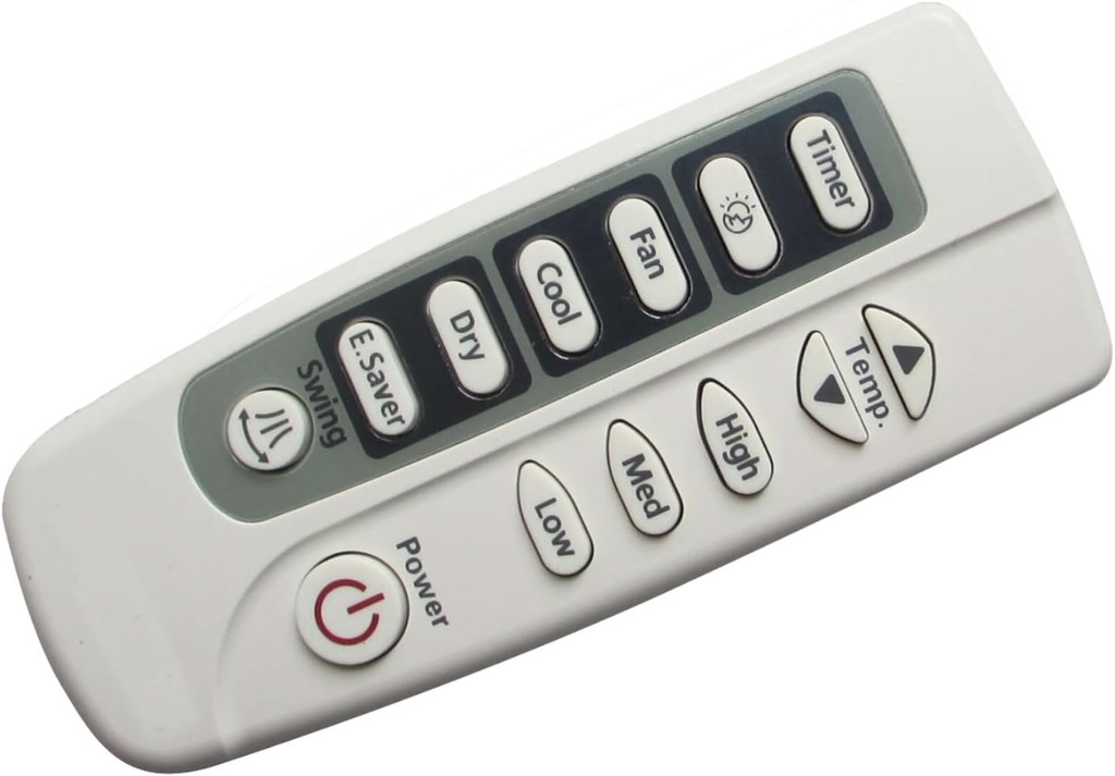HCDZ General Replacement Remote Control for GE ASH06LBS1 ASH08FAS1 ASW18DCS1 ARC-713 ASM24DDS1 ASM24DES1 Window-Type Room Air Conditioner