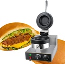 Ice Cream Burger Maker, Ice Cream Filling Waffle Maker, Hamburger Waffle Maker Sandwich Press, Non Coated, Household Or Commercial,220V