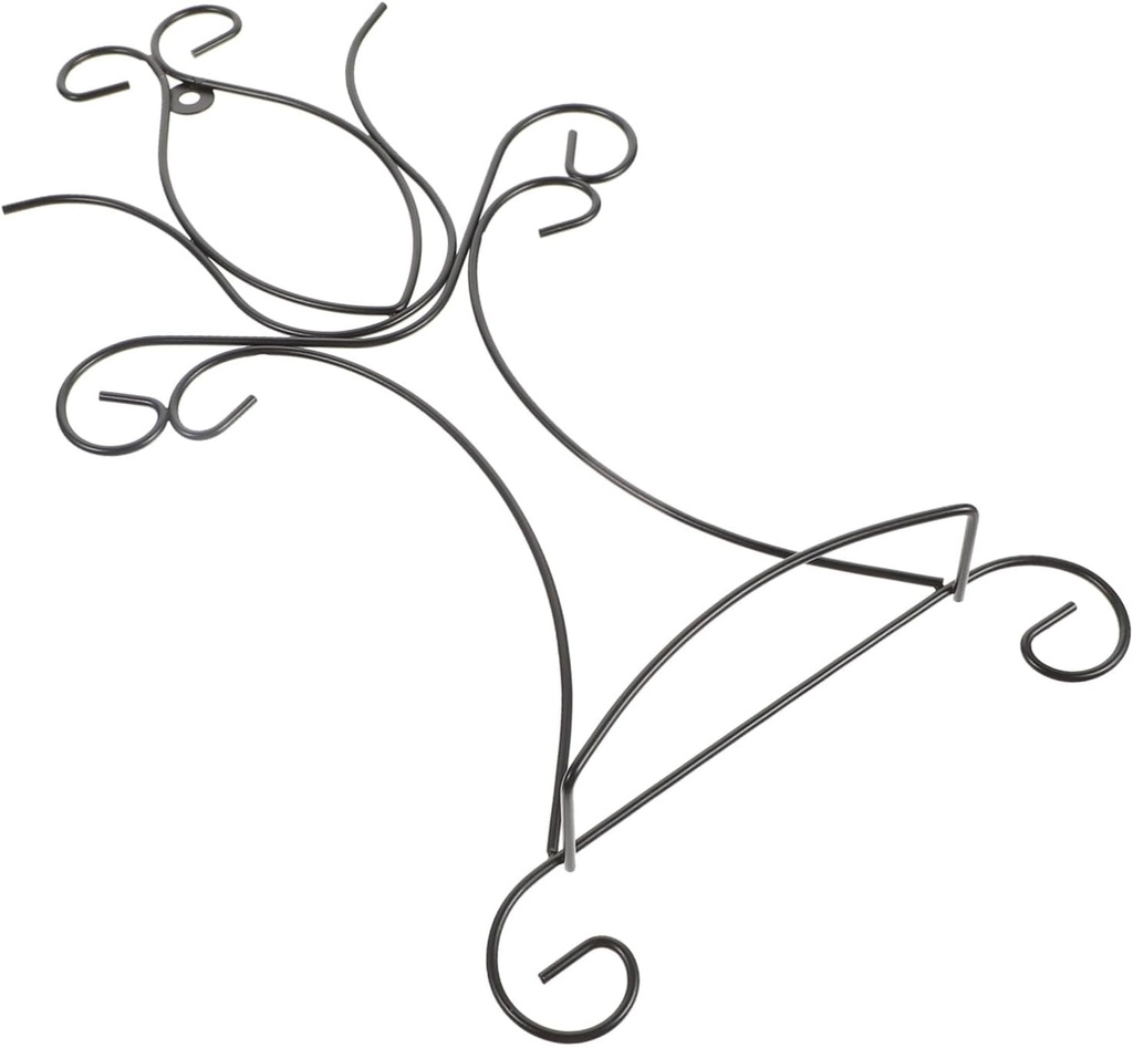 VOSAREA Industrial Style Metal Art Easel Stand for Wall Display Adjustable Height and Angle for Plates and Photos Decorative Artwork Holder