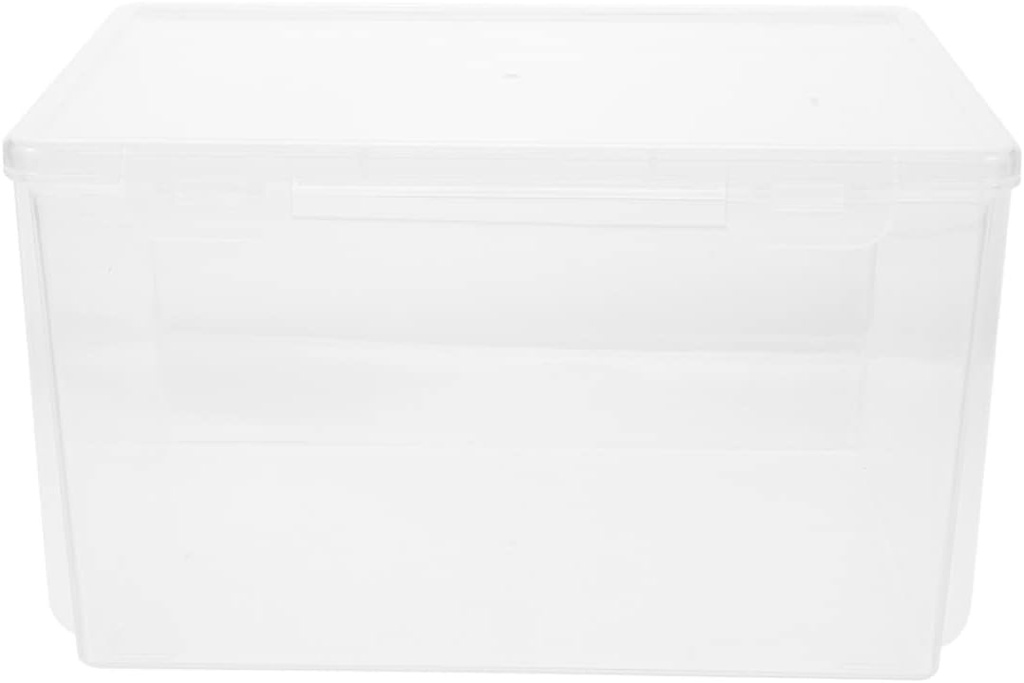 Box Transparent Bread Storage Container Capacity Refrigerator Toast Box for Kitchen Home Bakery and Shop Use Smooth Edges for Safe Handling