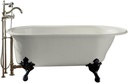 Kohler K-710-W-0 Freestanding Historic Clawfoot Bathtub White