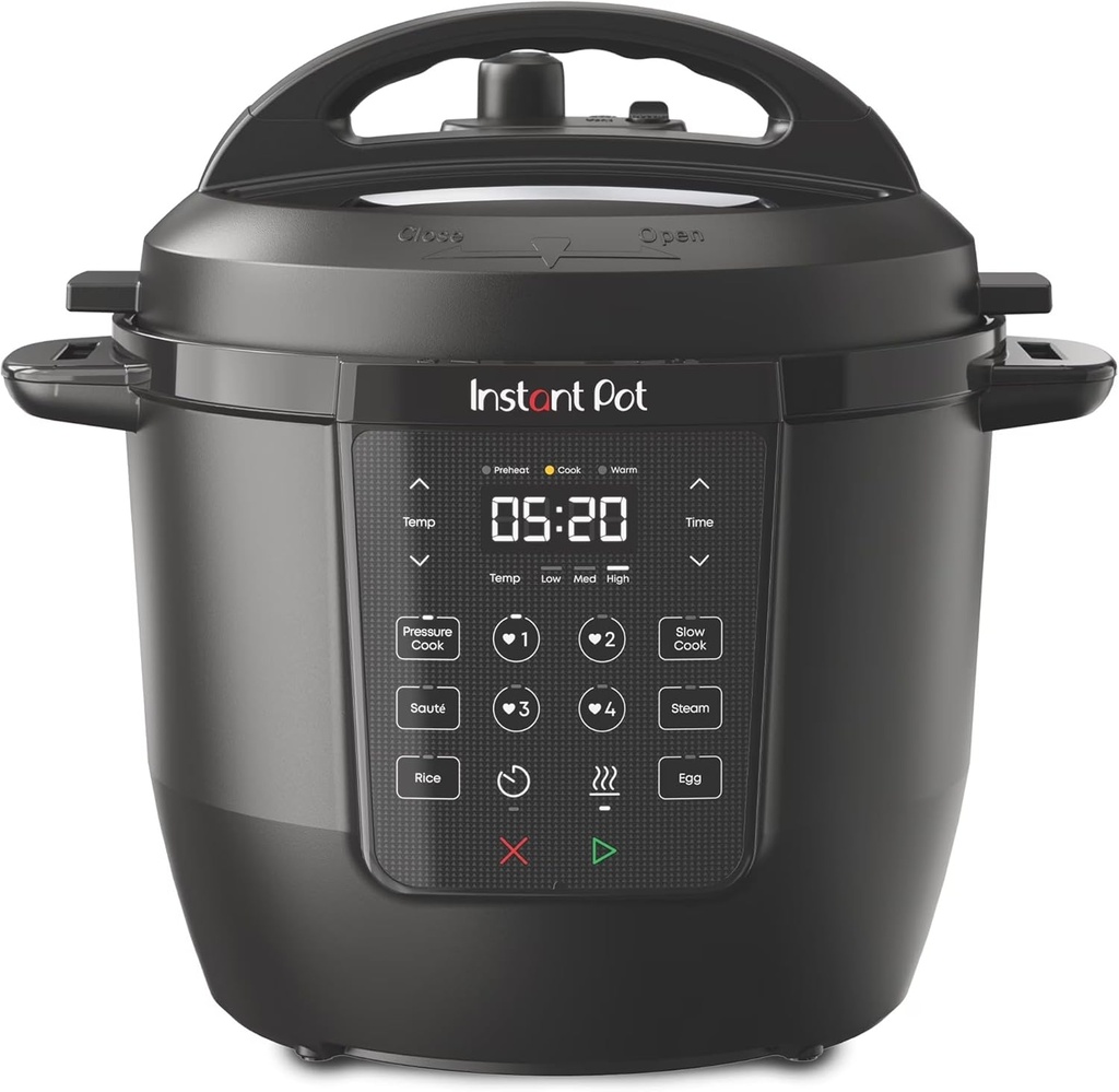 Instant_Pot RIO Chef Series Electric Pressure Cooker 6 Qt – 7-in-1 Multi-Use Appliance with Smart Presets, Nonstick Ceramic Inner Pot, Advanced Safety, Dishwasher Safe
