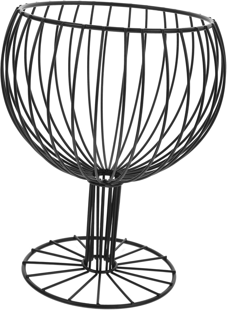 Garneck Coffee Basket Organizer Pod Storage Organizer Metal Espresso Pod Holder Fruit Holder for Kitchen Countertop