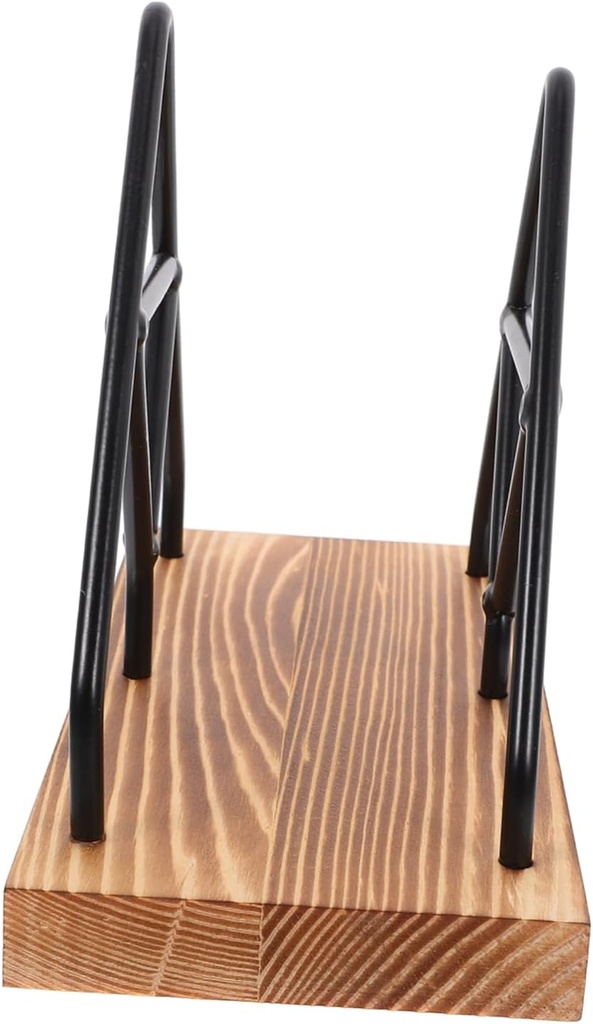 Vintage Iron Art Napkin Holder Rustic Towel Holder for Home Restaurant Space Saving Vertical Design Stylish Tabletop Decor