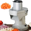 Commercial Vegetable Dicer, Electric Food Processor, 3mm Shredding/10mm Dicing, Large-diameter Discharge Port, 180kg/h Production Capacity for Onions, Carrots, Potatoes