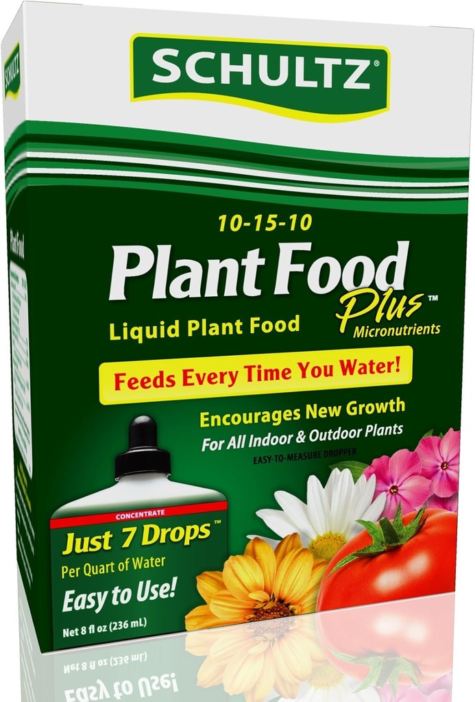 Schultz All Purpose Liquid Plant Food 10-15-10, 8 oz