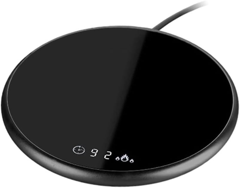 Cup Heater Smart Thermostatic Hot Tea Makers 2 Temperature Adjustment Heating Coaster Desktop Heater for Coffee Milk Tea Heater