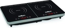 Salton Portable Double Induction Cooktop, Black