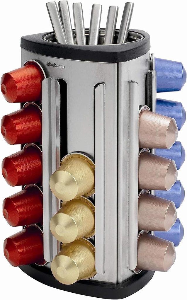 Brabantia 418709 Coffee Capsule Dispenser for Nespresso