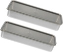 2pcs Bread Box Lid Sealing Food Storage Cases for Refrigerator Compact and Space-saving
