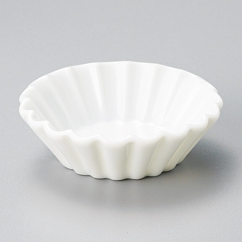 山下工芸(Yamashita kogei) Yamasita Craft 640-43-206 White Baking Cup, Round and Small