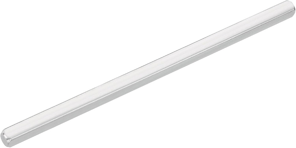 uxcell 1Pcs Door Knob Spindle, Spare Door Handle Spindle Bar, 160 x 7mm Door Spindle Replacement Door Handle Parts, Silver