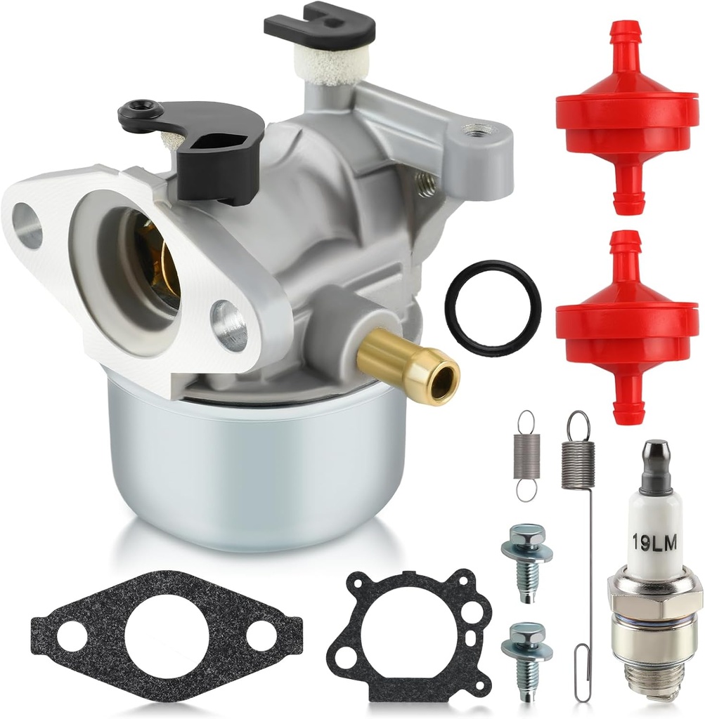 Carbhub 675 190CC Carburetor Kit for 6.25HP 6.75HP Push Mower 190CC 675 Series Engine Craftsman Troy Bilt TB230 725EX Toro 22 Recycler Lawnmower Carburetor 799866 790845 799871 796707 794304