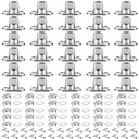 30 Piece Set Grade Twist Lock Fasteners Turn Button Eyelet and Stud, Mounting Screws for Canvas Marine Fastener Turn Buttons