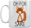 Grindstore Oh For Fox Sake White Mug