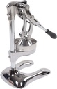 Commercial Grade Manual Hand Press Fruit Squeezer, Heavy Duty Stainless Steel Citrus Lemon Orange Juicer for Home Kitchen Use, Just Pull Down Handle, Stable U Shaped Base