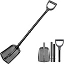 Sifting Shovel, Sand Sifter for Beach Fun, Sifting Shovel for Chicken Coop or Farm Goat Stall Sand Poop Cleaning with Adjustable Length and Storage Bag