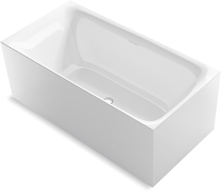 KOHLER Unwind 59-in X 30-in Seamless Rectangle Bath