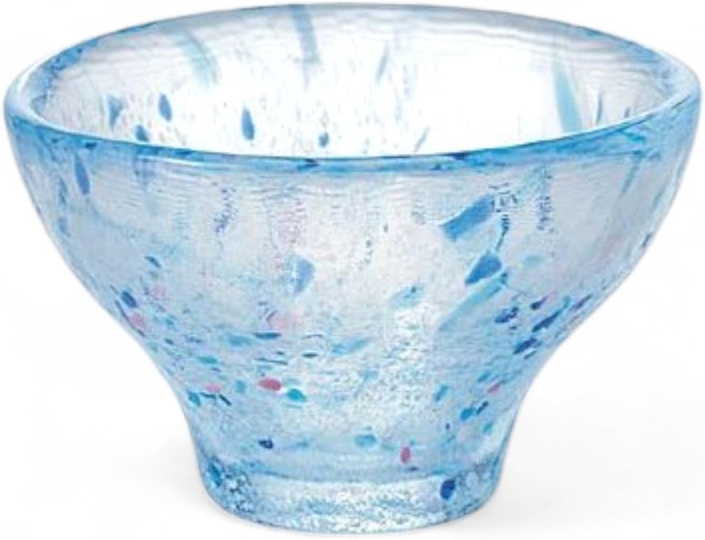 Takumiikaze Select (1 Piece), Cold Sake Cup, Guinomi, Small Cup, Diameter 2.7 x Height 1.7 inches (69 x 44 mm), 2.1 fl oz (55 ml), Dishwasher Safe, Glass (Glass), Made in Japan