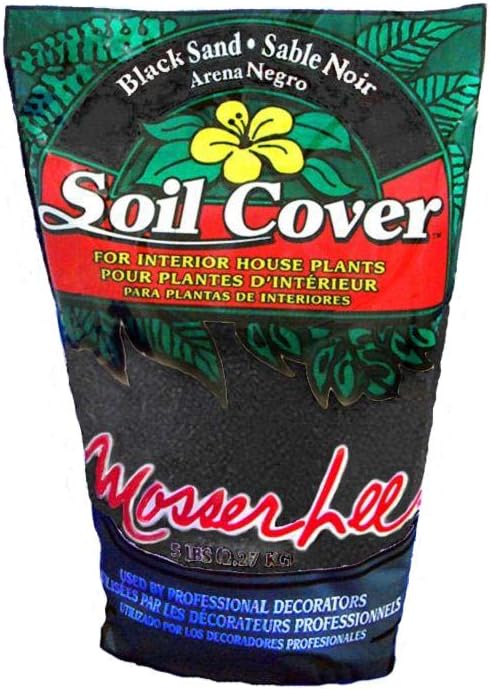 Mosser Lee ML1112 Black Sand Soil Cover, 5 lb.