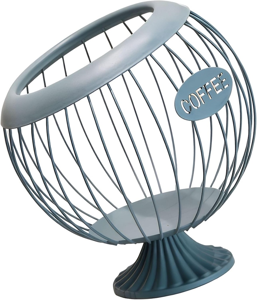 Coffee Capsule Storage Basket for Kitchen Countertop Organizer and Coffee Pod Holder