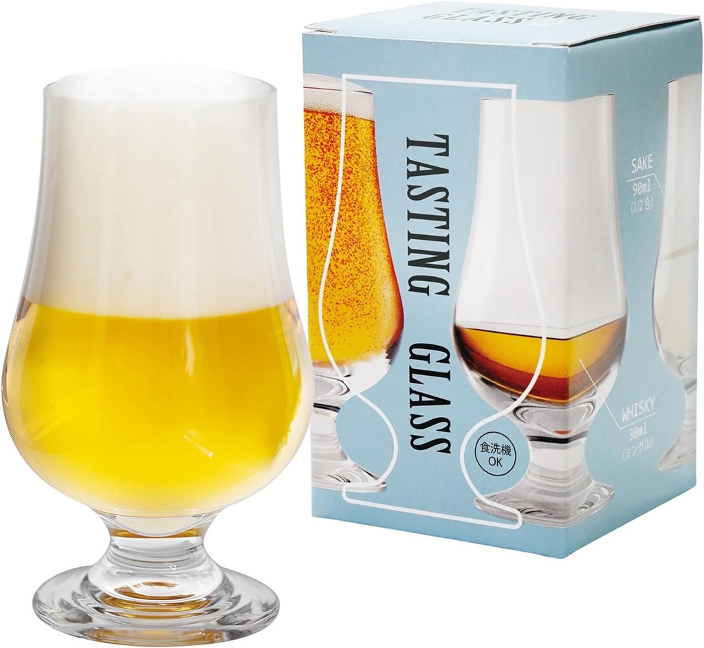 東洋佐々木ガラス Toyo Sasaki Glass 36320-1P Tasting Glass, Exclusive Box, Made in Japan, Dishwasher Safe, Cup (Sold by Case), Clear, 6.7 fl oz (190 ml), Set of 72